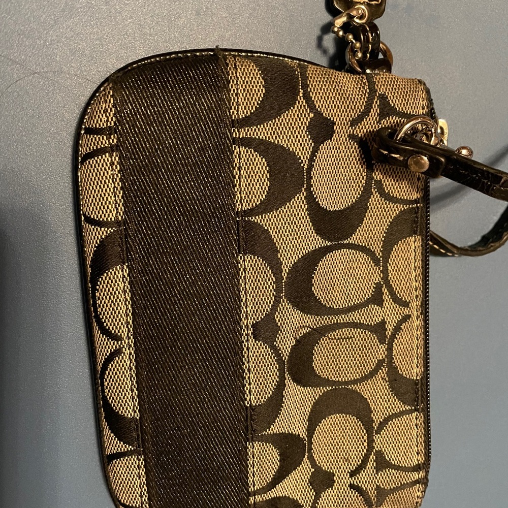 Coach handheld purse